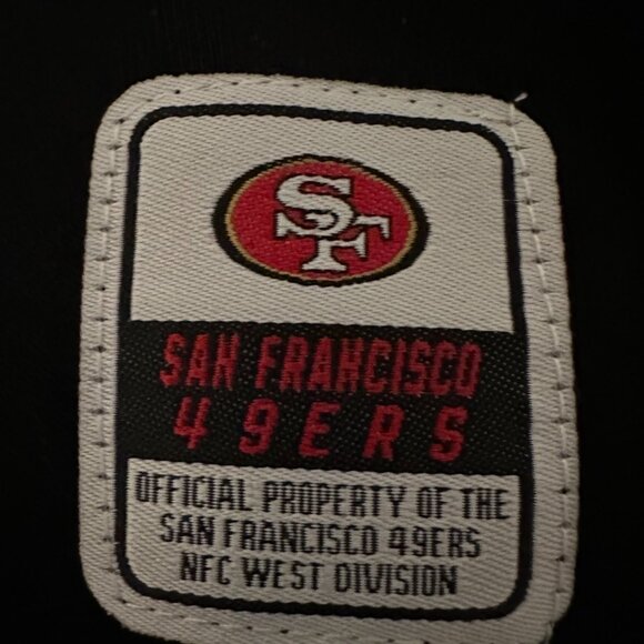 NFL San Fransico 49ERS TEAM APPAREL Red/Black/White Hoodie size Large - Picture 5 of 6